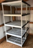 (2) Plastic Shelves