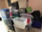 Large Lot of Storage Bins