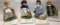 (4) Heritage Collection Porcelain Dolls