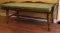 Early American Style Maple Bench w/Cushion