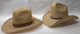 (2) Cowboy Hats