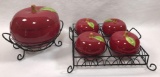 Temp-tations 'Fresh Crop' Apple Ceramic Oven-to-Table Set