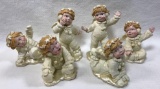 (7) Snow Angel Figurines