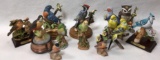 (12) Assorted Bird Figurines