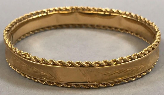 14k Gold Cuff Bracelet