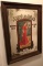 Vintage Framed Bar Mirror Sign: Anhauser Busch (LPO)