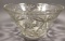 Vintage Anchor Hocking Star of David Punch Bowl