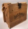 1980's Jack Daniel's Old No. 7 Wooden Box with Rope Handles