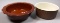 Mid-century Westbend Wide Rim Bowl and Villeroy & Back Souffle
