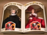 (2) Doll World 'Gone with the Wind' Dolls with Hang Tags