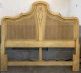 French Provencial Style Queen Headboard with Rails (LPO)