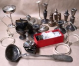 Assorted Sterling and Silver Plate and Silver-tone pieces.