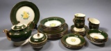 Partial Set of Homer Laughlin Nautilus China in the Lady Greenbriar Pattern