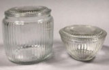 Anchor Hocking Refrigerator Jar and Covered Bowl