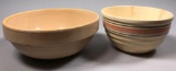 (2) Vintage Batter Bowls