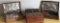 (4) Wood Boxes