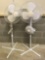 (3) Fans: (2) Adjustable Floor Fans & (1) Clip Fan (LPO)