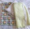 (3) Baby Blankets: Crocheted and Knit
