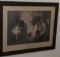 Vintage Framed Ballerina Print (LPO)