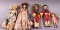 (5) Vintage Blinking Eye Dolls