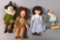 (4) Wizard of Oz Dolls