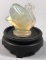 Sabino French Opalescent Art Glass Swan Figurine