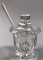 Baccart 'Harcourt Missouri' Crystal Mustard Jar with Spoon