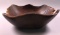 Rustic Hand-carved Wood Bowl