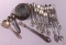 Assort Spoons, Coasters and Fork