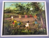 Original Painting on Canvas by Randolph