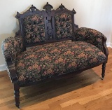 Victorian Settee with (3) Side Chairs (LPO)