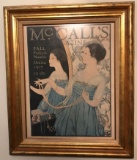 Framed McCalls 1917 Magazine Poster (LPO)