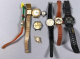 Assorted Watches with 10k Gold Hidden Face Watch
