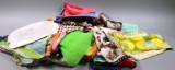 Assorted Silk and Satin Scarves