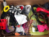 Assorted Hair Bows, Head Bands and Clips