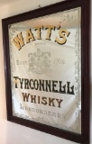 Very Large Watts Tyrconnell Whiskey Bar Mirror (LPO)