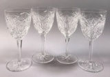 Baccarat Crystal Tall Water Goblets - Set of 4 [1 of 3 Sets]