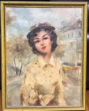 Painting on Canvas: Woman