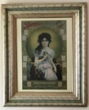 Framed Calendar Print: Rainier Seattle Brewing & Malting Co.