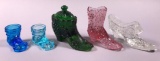(5) Glass Boots and Shoes