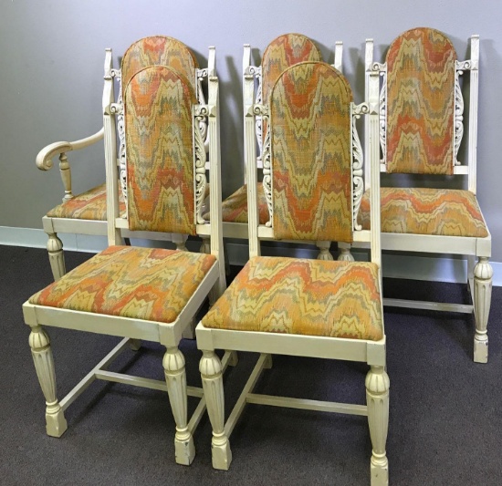 (5) Vintage Dining Chairs (LPO)