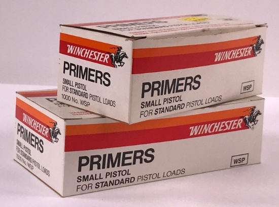 Winchester Primers - Small Pistol (LPO)