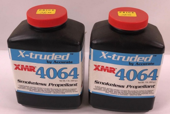(2) X-truded by Accurate Smokeless Powder (LPO)