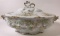 Rosenthal Continental Large Oval Covered Vegetable Dish with Gold Trim