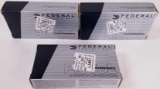 (3) Boxes of Federal .40 cal JHP XM40HB Ammo