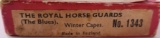 Vintage Toy Solider Set: The Royal Horse Guards (The Blues), No. 1343