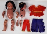 Doll Parts and Outfits