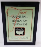 Framed Augusta Golf Tournament Print (LPO)