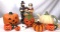 Assorted Halloween and Thanksgiving Decor - 7 pieces