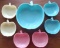 Vintage Apple Bowl Set